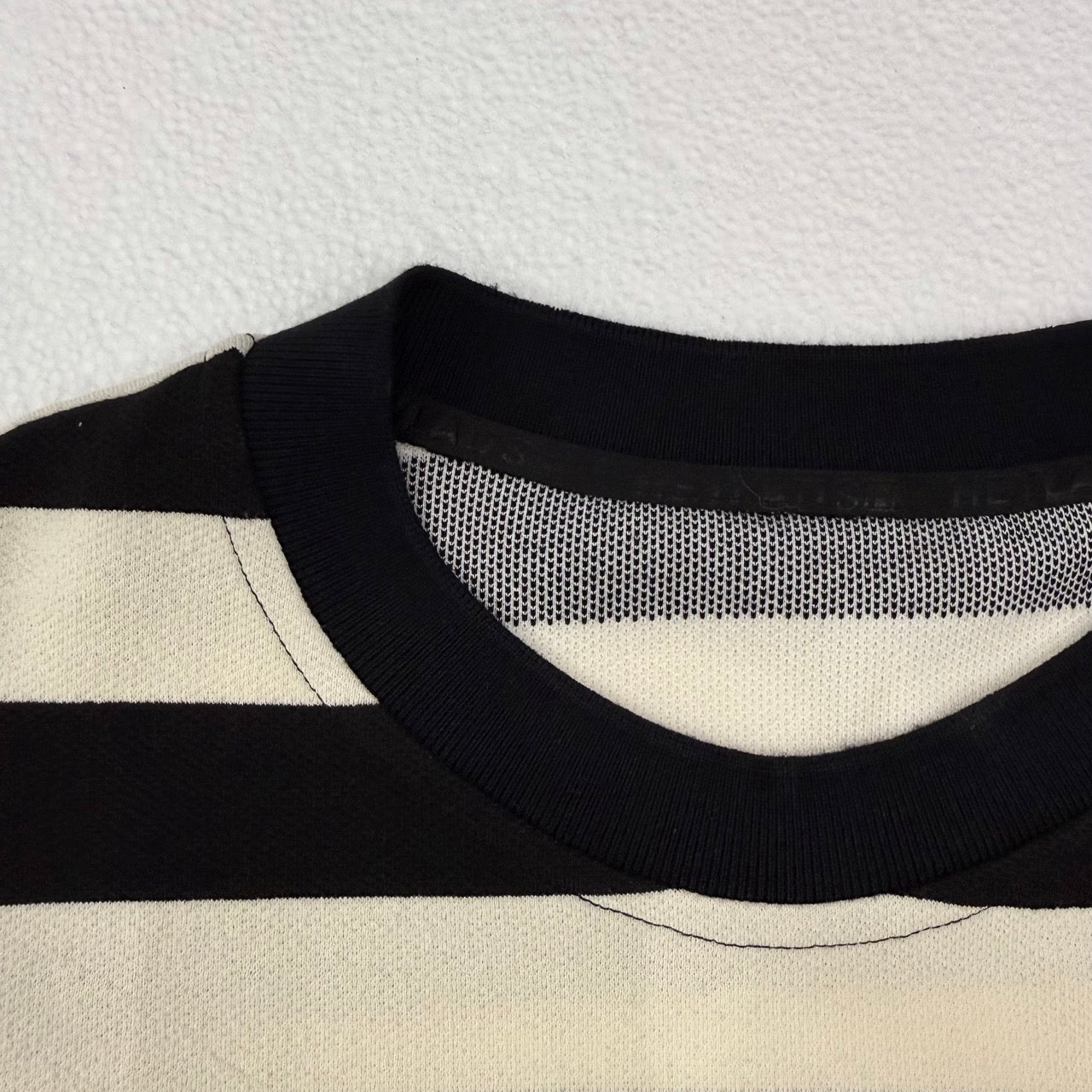 Striped Oversized Mickey Sweatshirt with Sequin Detail