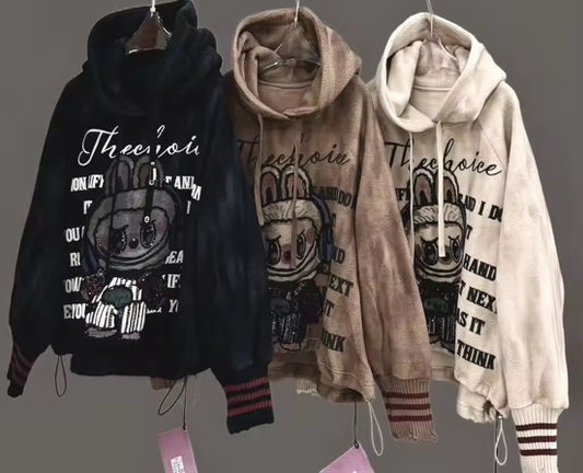 Vintage Character Hoodies - Unisex Streetwear