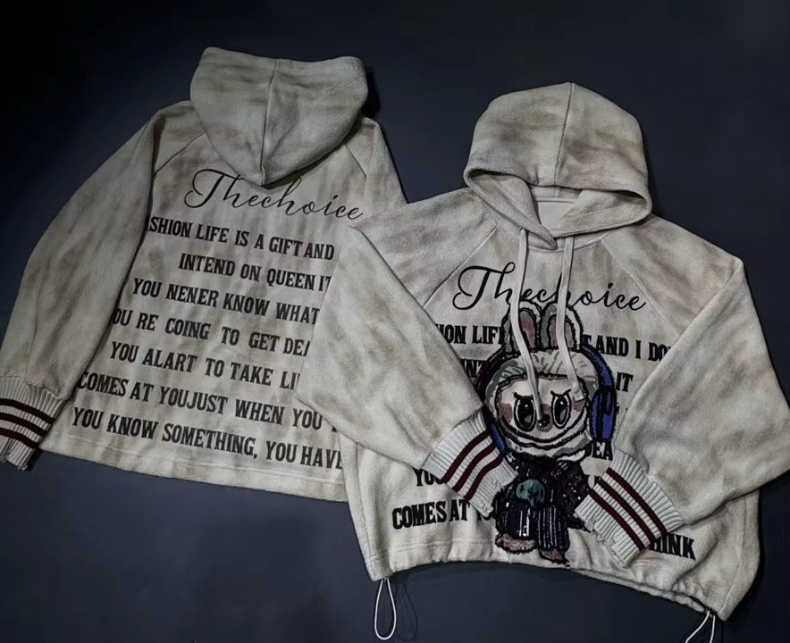 Vintage Character Hoodies - Unisex Streetwear