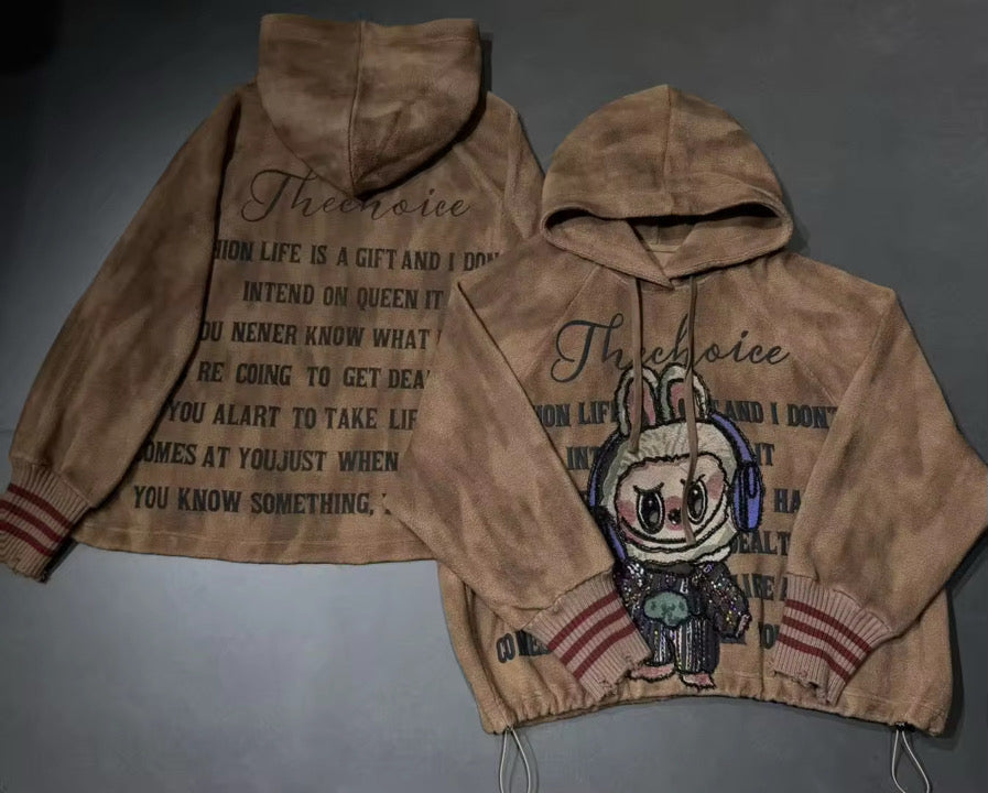 Vintage Character Hoodies - Unisex Streetwear